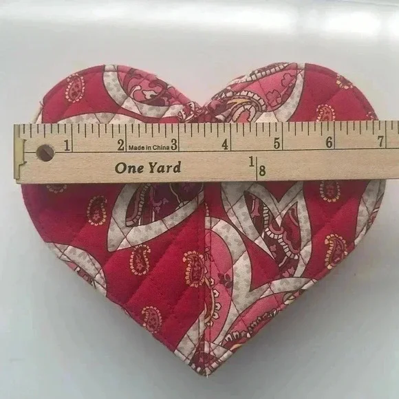 Vera Bradley Heart Shaped Jewelry Box Love Hearts - Picture 8 of 8